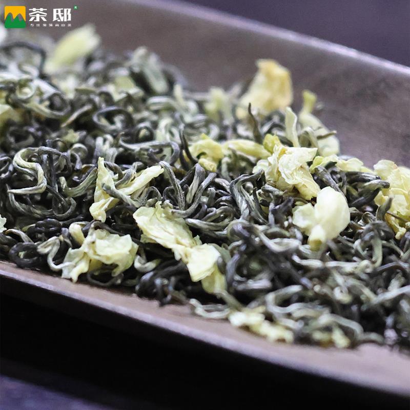 四川茉莉花茶2025年新茶蒙顶山碧潭浓香型飘雪散装花毛峰茶叶500g