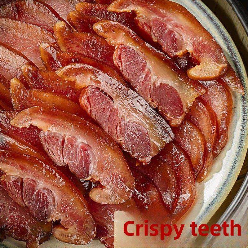 熏猪嘴，地道川菜，烟熏猪头，熏猪脸，熏猪鼻子，熏猪嘴，熏肉