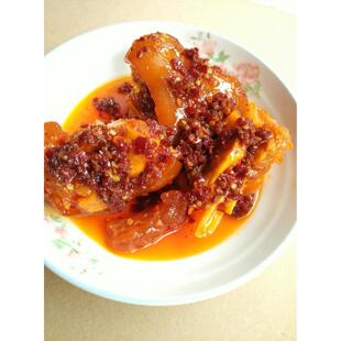 湖南新化特产麻辣菜麻辣猪脚手工现做熟食正宗口味猪蹄真空