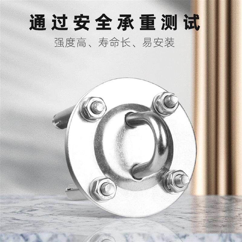 逃生安全绳固定器挂钩固定支架高楼缓降器绳索挂板装置O型环8字