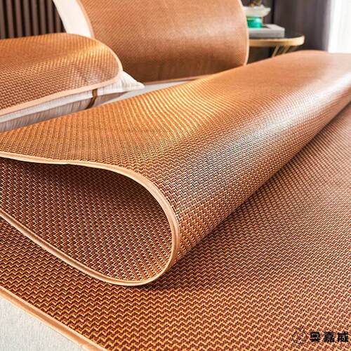 新款可折叠藤席凉席1.8m床家用冰丝天然纯藤大学生宿舍单人双人