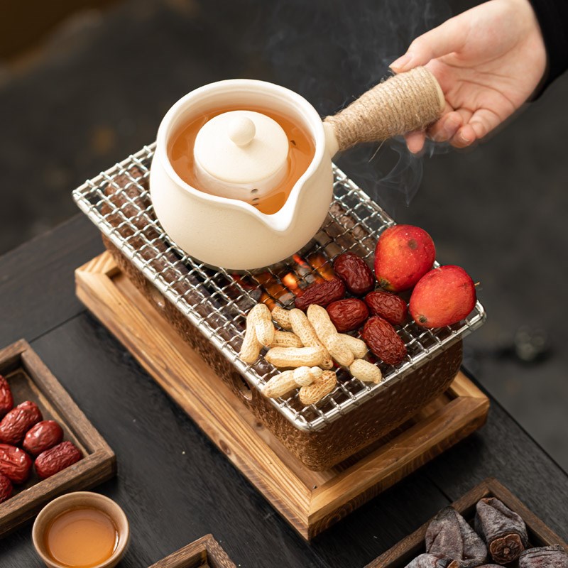 围炉煮茶罐罐茶壶单壶器具配件全套装室内户外烧烤火炉电陶炉炭炉