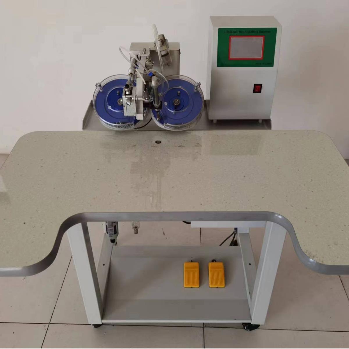 婚纱半自动点钻机超声波烫钻机中英文显示触摸屏自动感应系统