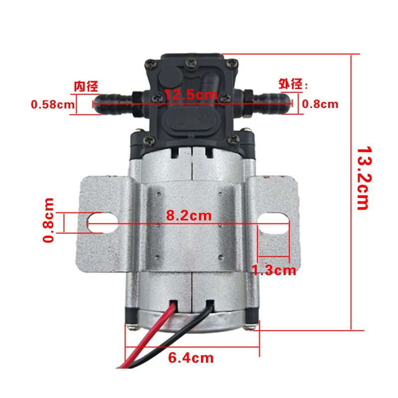 货车汽车油泵12V24v混合型汽油泵柴油泵抽油电动泵水泵通用吸油泵