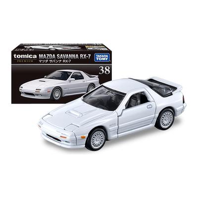 多美卡合金车黑盒TP38马自达RX-7