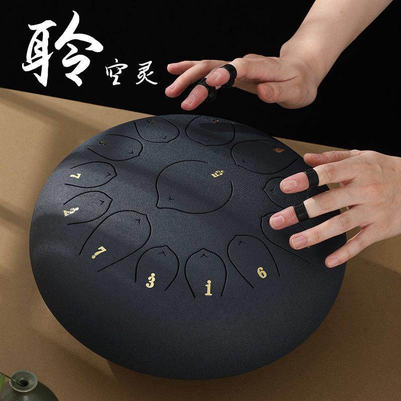 空灵鼓色空鼓钢舌鼓儿童鼓忘忧鼓11音13音炫音鼓梵音鼓初学者142