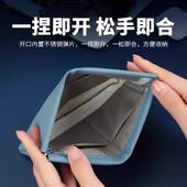 数码 收纳包自动闭合蓝牙耳机u盘充电器多功能超薄充电宝收纳包多功能超薄迷你电子配件鼠标整理袋收纳袋弹口