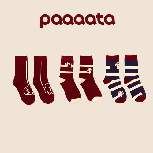 paaaata肠肠袜·春夏中通袜男女