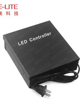 T4000AC幻彩编程控制器LED全彩幻彩同步4口控制器SD卡多功能