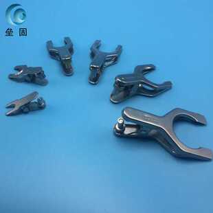 不锈钢球磨口夹球形接口夹标口夹球磨夹子金属夹子12/18/35/50