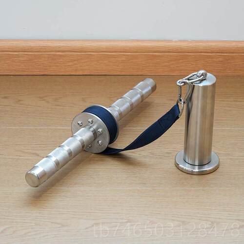 高档不大旗锈钢前臂训练机0公斤卷0斤棒前臂力公量训练腕负手重