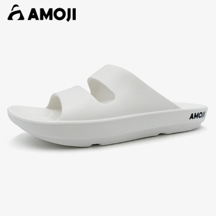 AMOJI复健拖鞋男女厚底医用沙滩鞋足弓支撑扁平足矫正筋膜炎O形腿