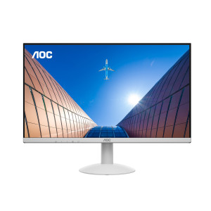 AOC 24B30H/BW 23.8寸白色IPS低蓝光120hz电脑家用办公液晶显示器