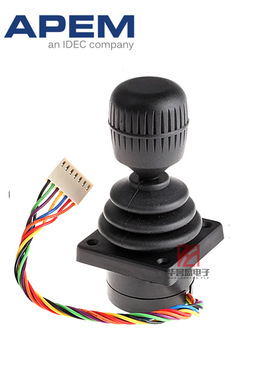 法国APEM 3140SAL600 摇杆 单轴控制手柄 工业操纵杆