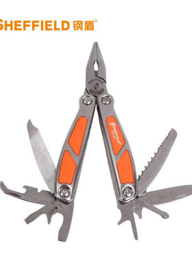 钢盾 S041001/02/03 迷你不锈钢多用钳子18合1/12合1不锈钢多用钳