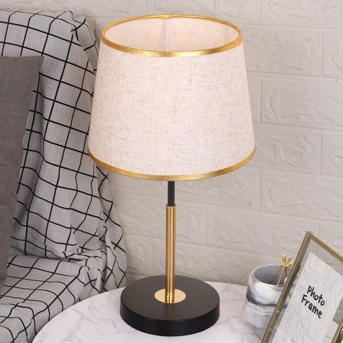 lamp宅品卧室台灯 现代简约温馨床头灯轻奢台灯bed lamp