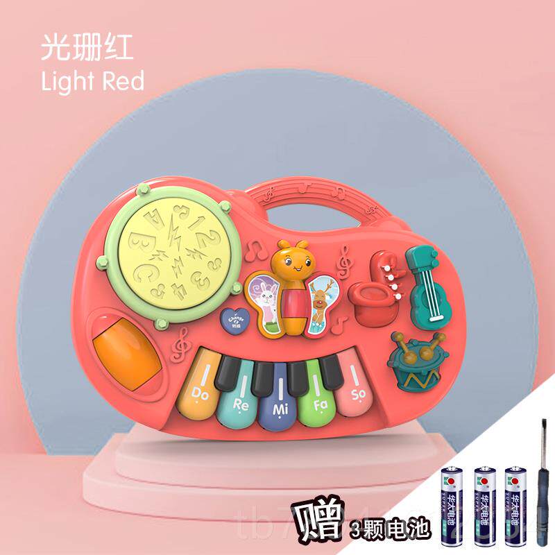 高档儿童电子宝宝益乐智玩具多功能琴电话机钢琴器早教乐音婴幼儿