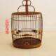 高档画眉鸟笼鼓笼型鸟笼瓜型鸟紫竹鸟笼紫竹抛鸟子光笼 鸟笼 包邮