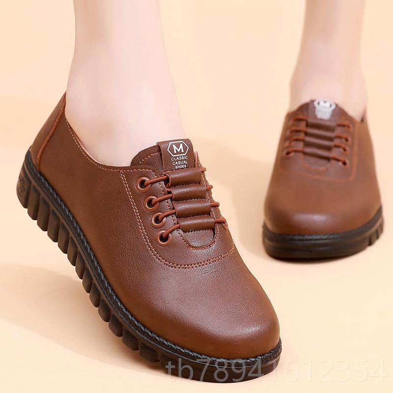 高档203春季款舒适平底软底防滑2中年女鞋中年妈妈新单鞋闲老人鞋,女鞋,深口单鞋,淘宝优惠券,粉丝福利购,淘宝优惠卷