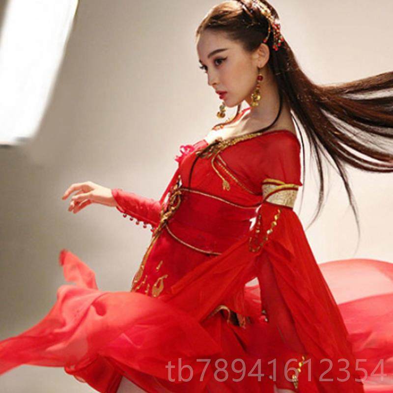 高档苍穹变古古力扎同款舞蹈服装古典舞蹈服女汉飘逸服仙女娜演出,女装/女士精品,民族服装/舞台装,淘宝优惠券,粉丝福利购,淘宝优惠卷