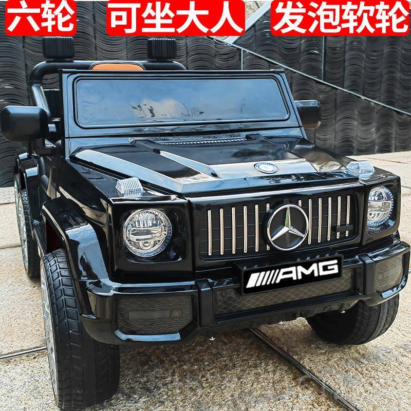 高档亲子四儿童电动车大g轮汽车具宝宝玩女车可坐大人男孩遥控越