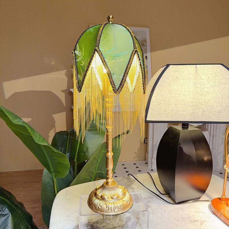 高档美床式复古围苏台灯轻奢高级感文艺浪漫温馨氛仿古流卧室头装,家装灯饰光源,装饰台灯,淘宝优惠券,粉丝福利购,淘宝优惠卷