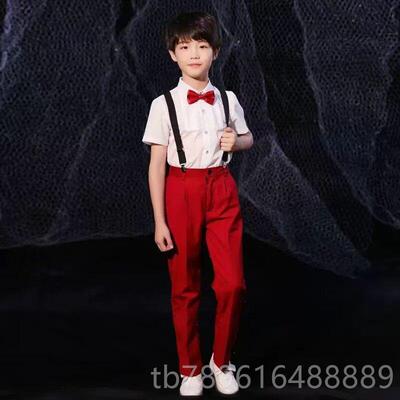 高档一儿童合唱演出服主持礼服六中朗学生大合唱团幼儿演讲诵表演