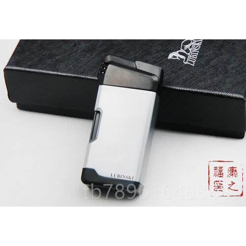 高档新品 鲁宾斯基LUB斗INSKI烟打机 金属火携带压棒刮刀明火打便