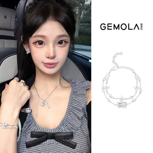 GEMOLA/格莫拉 叛逆千金风 彼得熊双层手链