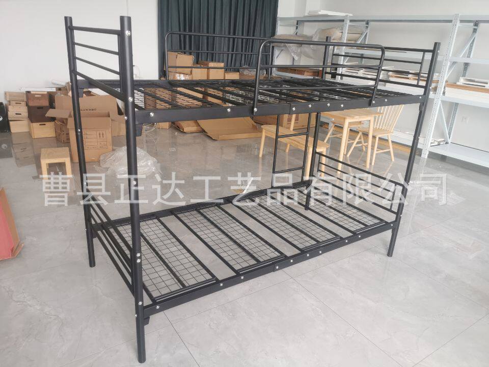 儿童双层床铁管床铁架床铁双人床出口日本品质组装方便