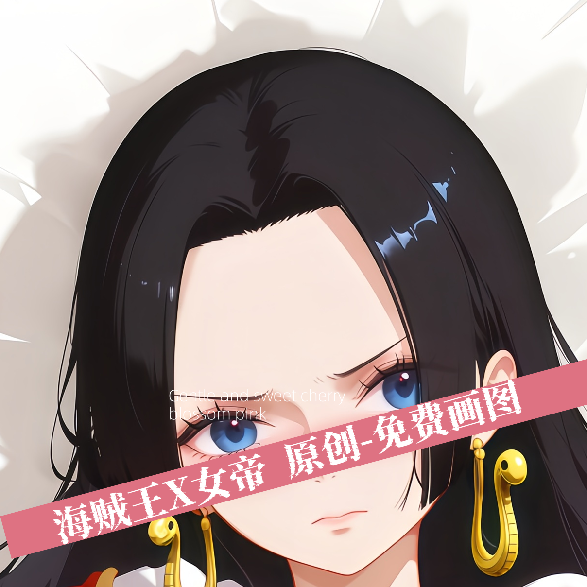 原创-动漫等身抱枕芯套海贼王女帝性感二次元定制开孔硅胶乳靠枕