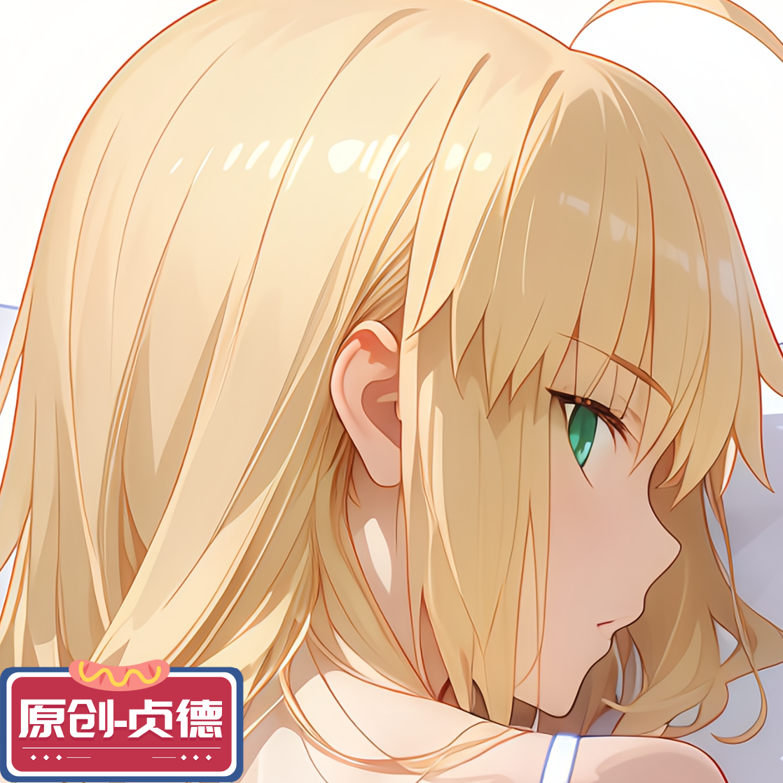 原创-动漫等身抱枕二次fate贞德fgo萨贝尔大长条枕头宅男可爱定制