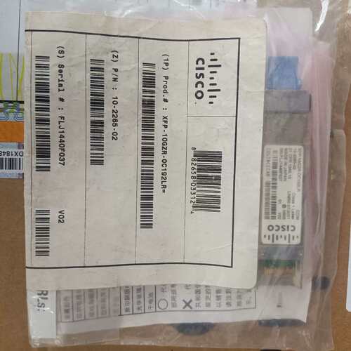 可维修单包XFP-10GZR-OC192LR提供一年质保 未税价