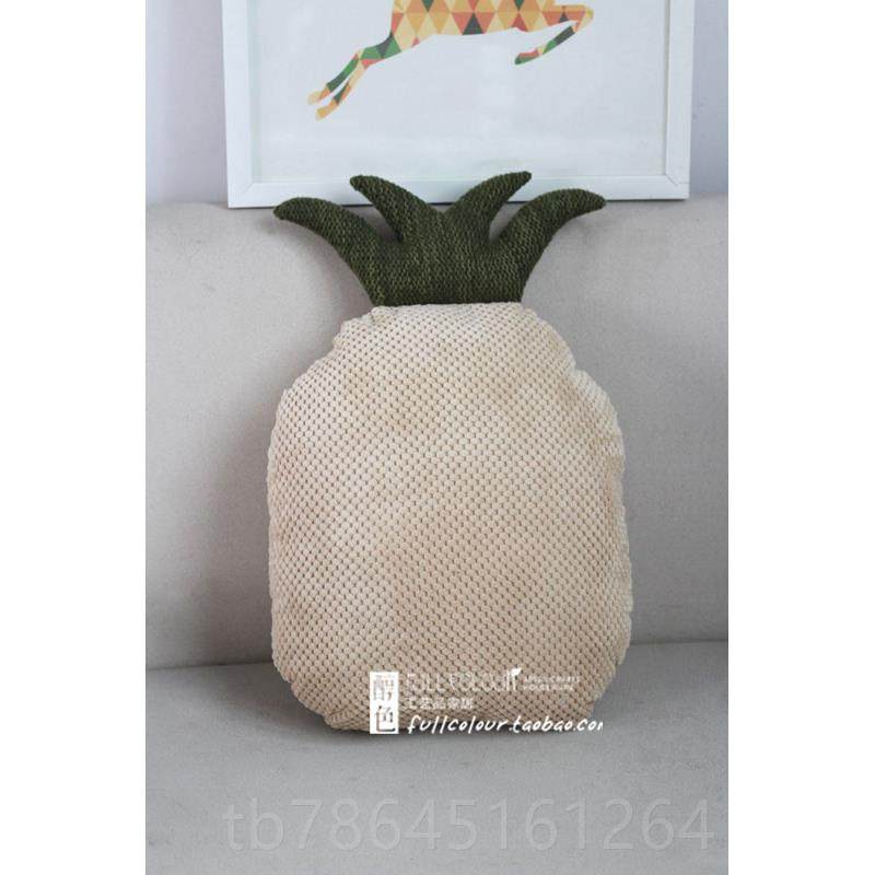 正品ins欧菠萝水果沙抱枕毯二合学发一夏季生盖腿毯汽车空北调毯,居家布艺,靠垫/抱枕,淘宝优惠券,粉丝福利购,淘宝优惠卷