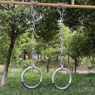 正品锈不钢吊环健身家用成人室内户外运动器向材引颈体上椎腰椎拉