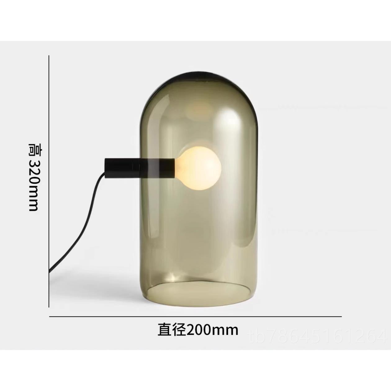 正品轻奢北欧高档样板现代简约桌软灯装计师酒店卧设室床头客厅书