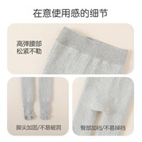 貝肽斯女童打底褲秋冬打底褲襪外E穿加絨加厚兒童寶寶連褲襪S