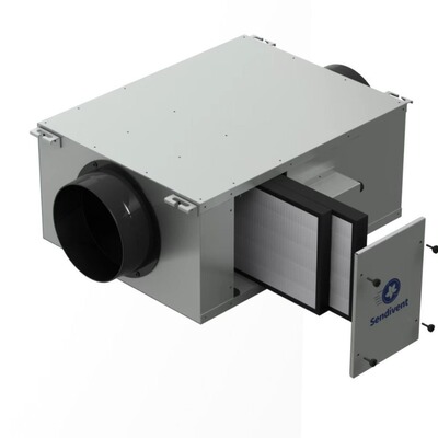 森蒂枫正压新风系统核酸采样亭过滤通风换气单向流小屋专用防护