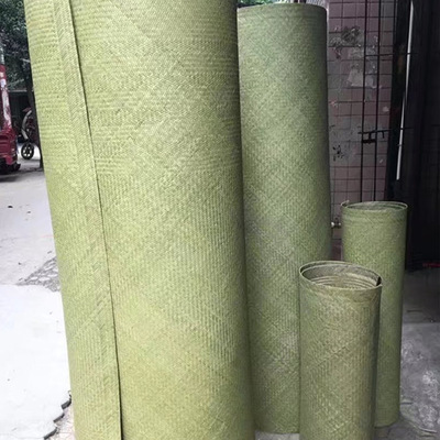 厂家批发竹凉席手工竹篾席水竹慈竹青篾竹条席人字竹席