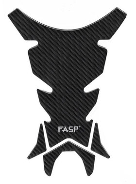 FASP/法仕派 摩托车油箱贴跑车级鱼骨贴通用型防水5D真碳纤维贴花