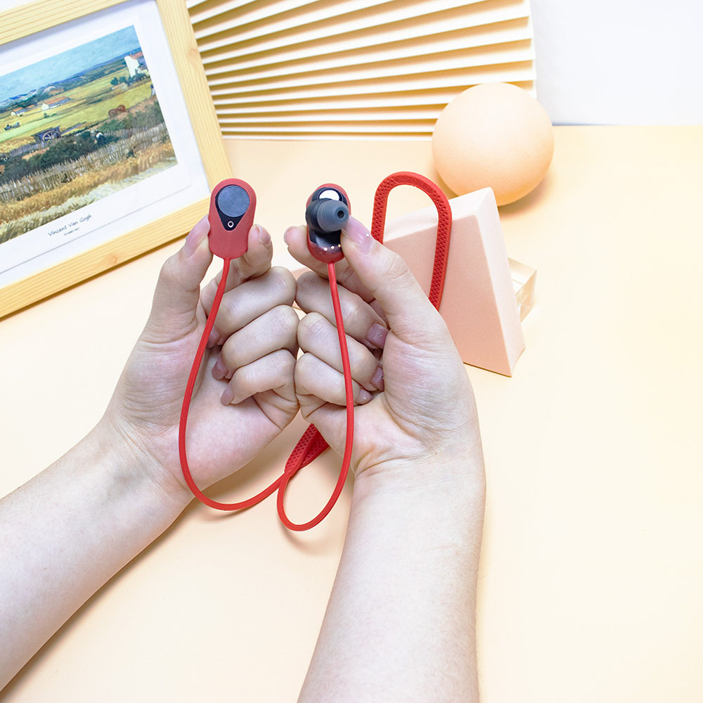 适用于索尼Sony WF1000XM3蓝牙耳机硅胶防丢绳挂脖式挂绳创意配件