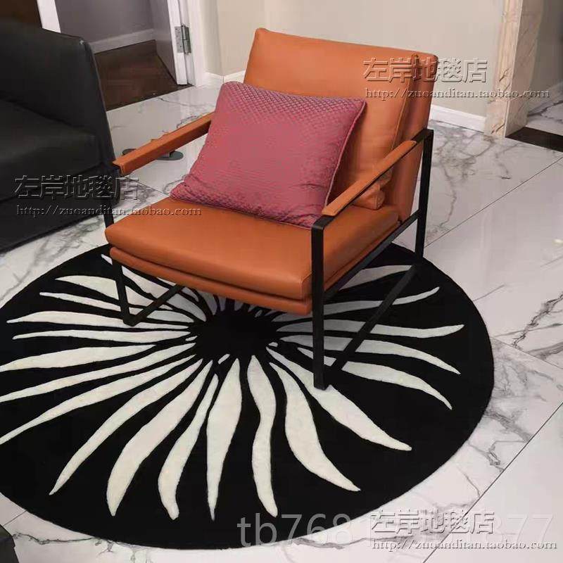 正品黑新中欧式美式式圆形客厅茶几卧室白书房衣帽间厅电脑餐椅地,居家布艺,地毯,淘宝优惠券,粉丝福利购,淘宝优惠卷