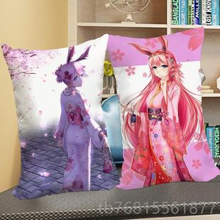 正品崩坏学园3 漫八重樱cos抱枕 靠头枕定制长形枕动周方边个性定