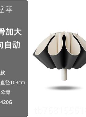 正品天雨堂全两自动雨用折叠商务防紫外线男女伞一键开收定制广晴