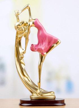 家里客厅酒柜装饰品小摆件可爱人物女孩工艺品卧室内房间摆设创意