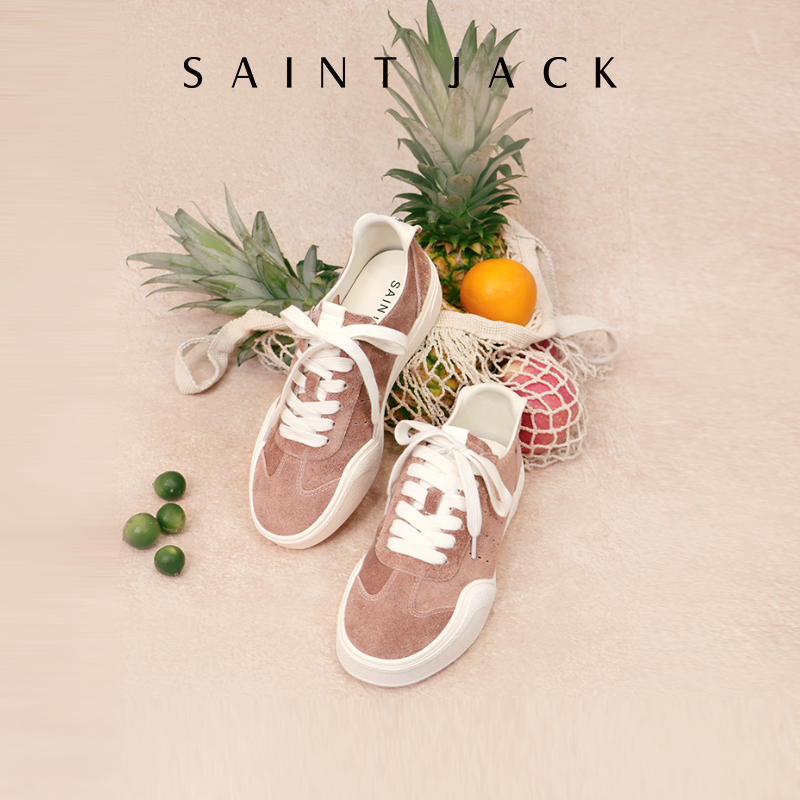 SAINTJACK阿甘鞋真皮复古德训鞋