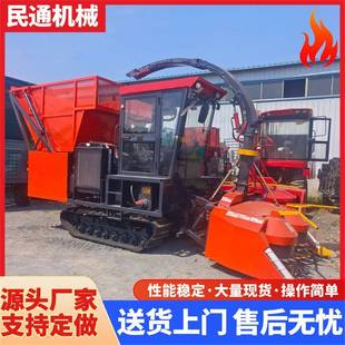 割台青储机农用收获机大型青储秸秆收获机 厂家直发圆盘式