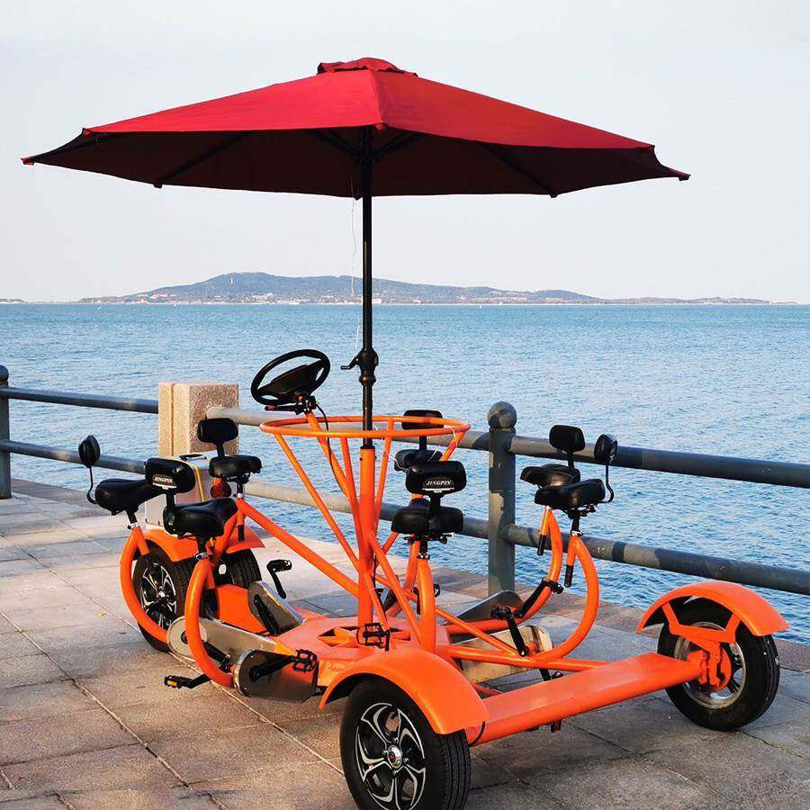 多人自行车派对会议自行车聚会车圆形自行车7人自行车PartyBike
