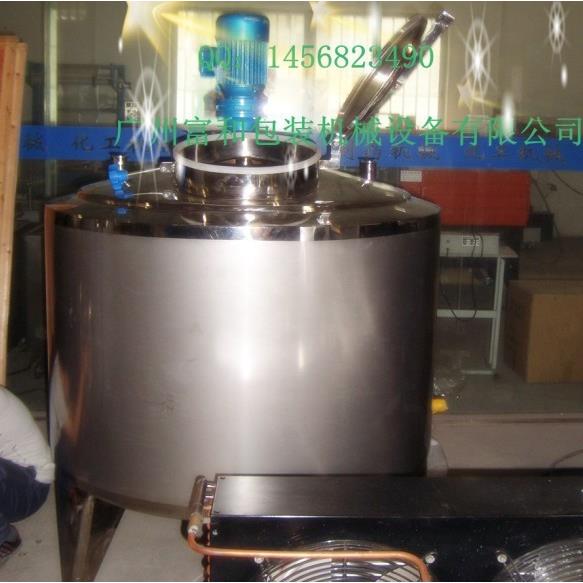 供应自动500L不锈钢立式牛奶制冷罐1T制冷罐3T卧式制冷罐