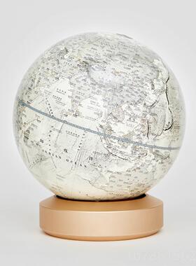 高档宏微球地球仪摆件书房客地厅公室别墅奢装轻饰品开业商办务礼
